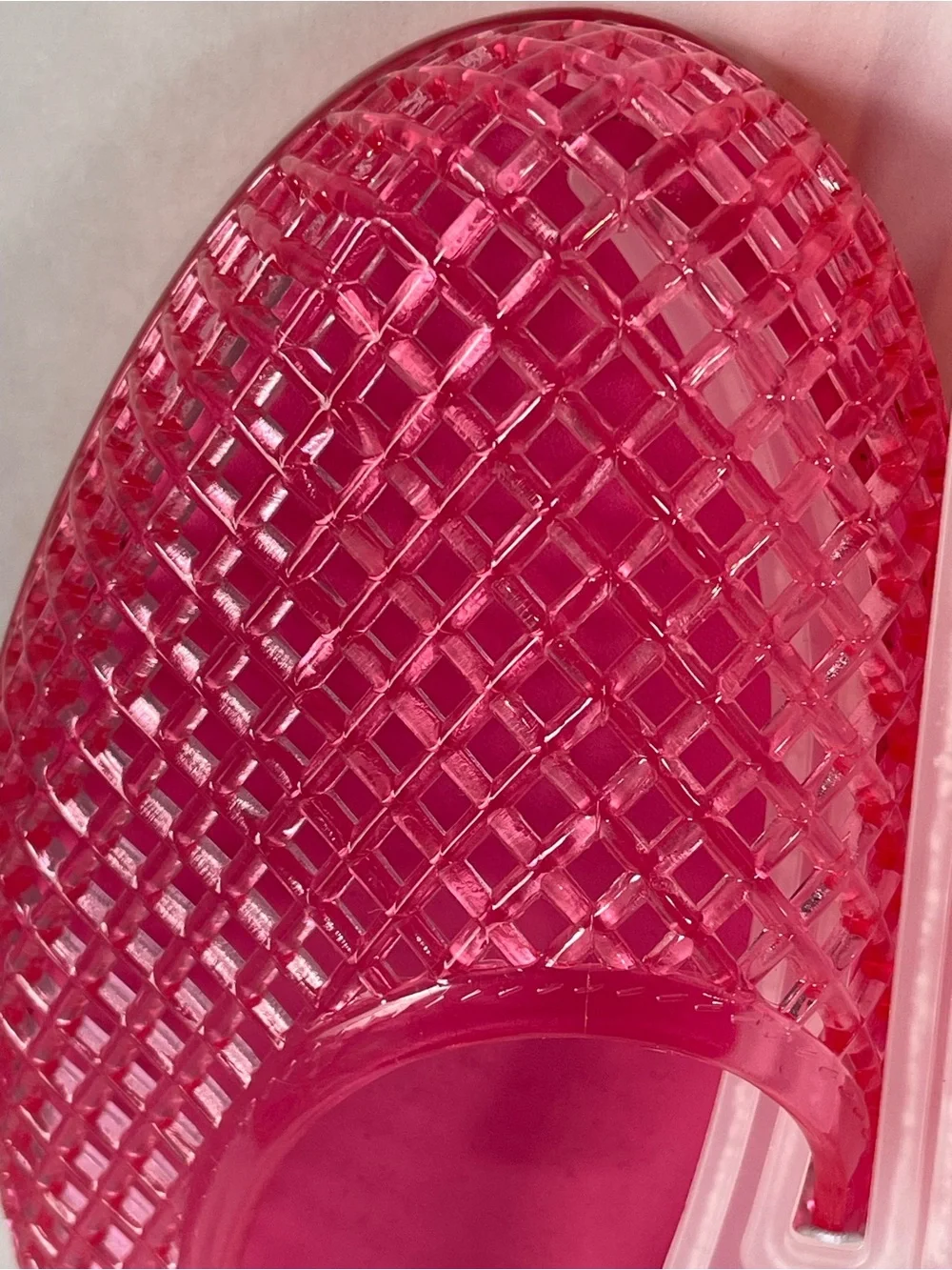 wild fable Bright Pink Isabella Jelly Ballet Flats Memory Foam Insoles NWT